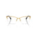 VERSACE 1304 1002 - Gold Cateye Eyeglasses for Women