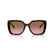 VOGUE 5684SD W65614 - Brown / Torto Square Sunglasses for Women