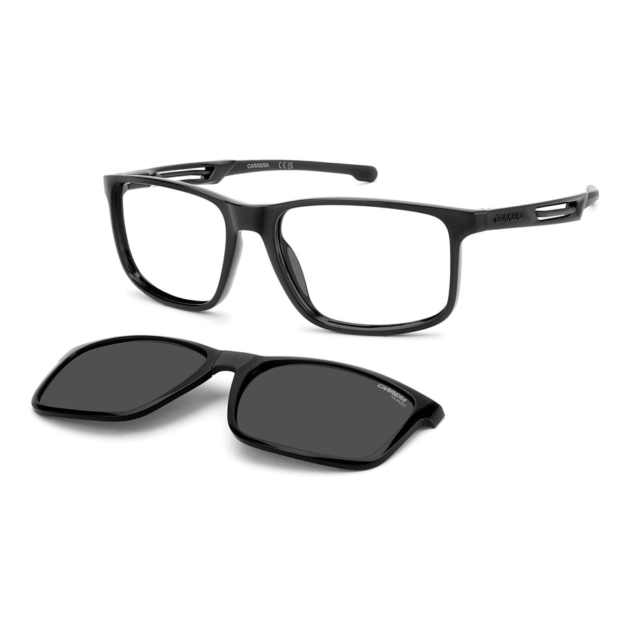 CARRERA CA 8933/C 807 - Black Rectangle Eyeglasses for Men