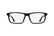 CALVIN KLEIN 25546 001 - Black Rectangle Eyeglasses for Men