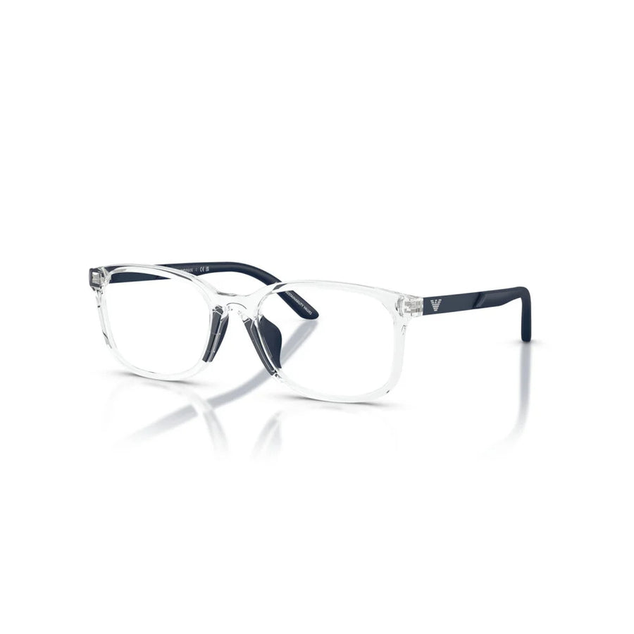 EMPORIO ARMANI 3008U 5893 - Transparent Rectangle Eyeglasses for Kids