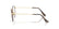 RAY BAN 3447V 3188 - Brown/Gold Round Eyeglasses for Men