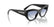 VOGUE 5607S W44/19 - Black Cateye Sunglasses for Women