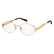 MARC JACOBS MARC 895 J5G - Gold Rectangle Eyeglasses for Women
