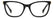 CAROLINA HERRERA HER 0395/G 807 - Black Cateye Eyeglasses for Women