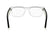 CALVIN KLEIN JEANS 25302 971 - Transparent Rectangle Eyeglasses for Kids