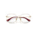 VOGUE 4178 5208 - Gold Square Eyeglasses for Women