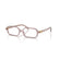 MIU MIU 01YV 12W1O1 - Mauve Square Eyeglasses for Women
