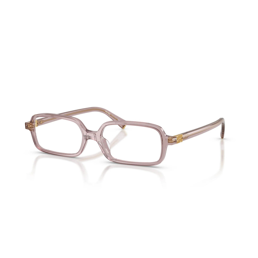 MIU MIU 01YV 12W1O1 - Mauve Square Eyeglasses for Women