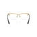 VERSACE 1304 1002 - Gold Cateye Eyeglasses for Women