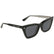 CALVIN KLEIN JEANS 25531 MAG-SET+CLIP 001 - Black Cateye Eyeglasses for Women