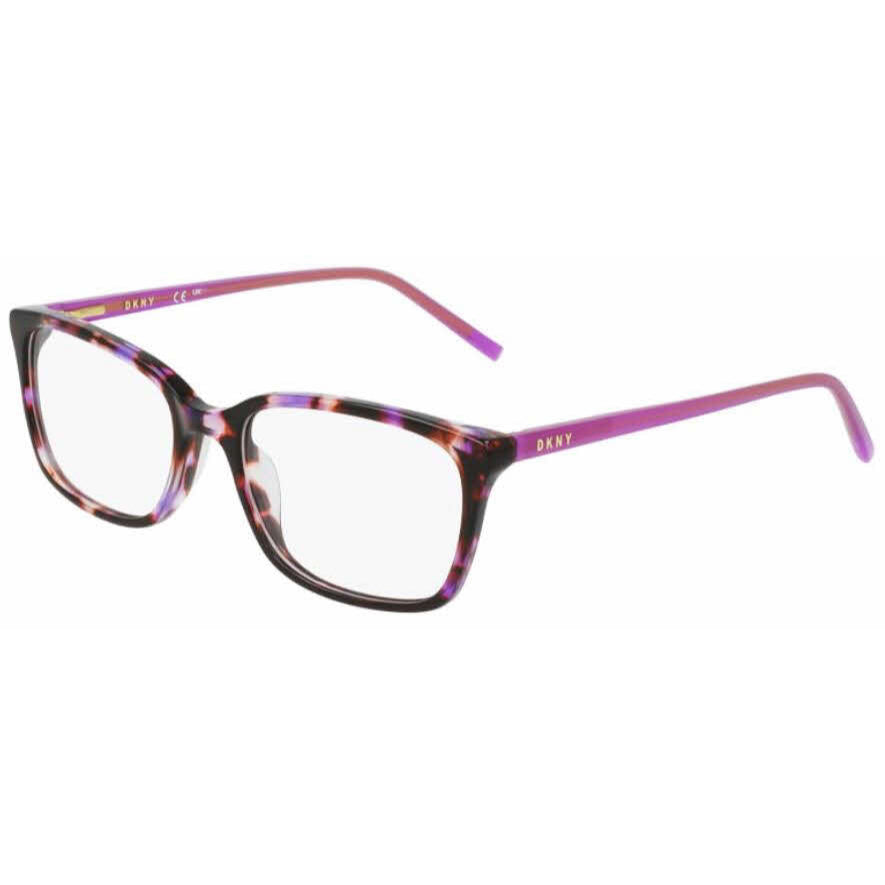DKNY 5008N 540 - Mauve Rectangle Eyeglasses for Kids