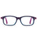 NANO ARCADE & CLIP 521648HSC - Mauve Rectangle Eyeglasses for Kids