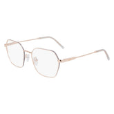 DKNY 1033N 770 - Gold Geometric Eyeglasses for Women