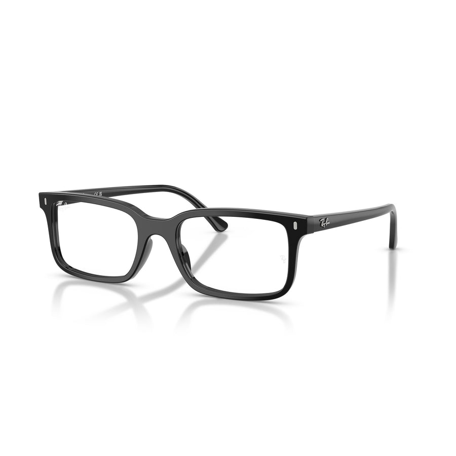 RAY BAN 5445 2000 - Black Rectangle Eyeglasses for Men