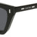 CALVIN KLEIN JEANS 25531 MAG-SET+CLIP 001 - Black Cateye Eyeglasses for Women