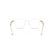 MIU MIU 02WV 15Z1O1 - Transparent Round Eyeglasses for Women