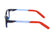 NIKE 5065 410 - Blue Rectangle Eyeglasses for Kids