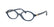 MIU MIU 01XV 08Q1O1 - Blue / Navy Oval Eyeglasses for Women