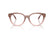 VERSACE 3384 5435 - Rose Round Eyeglasses for Women