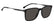 HUGO BOSS BOSS 1886/S 807 - Black Rectangle Sunglasses for Men