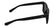 CALVIN KLEIN JEANS 25621S 001 - Black Rectangle Sunglasses for Men