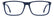 CARRERA CARRERA 382 PJP - Blue Rectangle Eyeglasses for Men