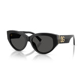 DOLCE & GABBANA 4514 501/87 - Black Cateye Sunglasses for Women