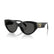 DOLCE & GABBANA 4514 501/87 - Black Cateye Sunglasses for Women