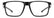 CARRERA CARRERA 8931 807 - Black Rectangle Eyeglasses for Men