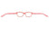 NANO CAMPER 3041846 - Orange Wayfarer Eyeglasses for Kids