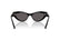 VOGUE 5655SU W44/87 - Black Rectangle Sunglasses for Women