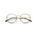 RAY BAN 6465 3188 - Brown / Gold Round Eyeglasses for Men
