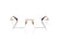 VOGUE 4320B 5152 - Gold Square Eyeglasses for Women