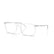 RAY BAN 7260 2001 - Transparent Rectangle Eyeglasses for Men