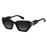 MARC JACOBS MARC 851/S 807 - Black Rectangle Sunglasses for Women