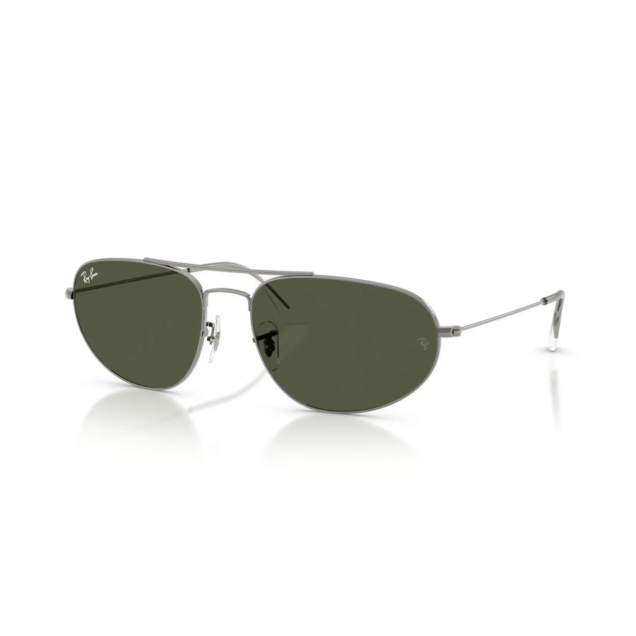 RAY BAN 3945 004/31 - Gunmetal Aviator Sunglasses for Men