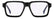 CARRERA VICTORY C 24 284 - Black Rectangle Eyeglasses for Men