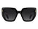 MARC JACOBS MJ 1126/S 807 - Black Square Sunglasses for Women