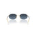 RAY BAN 3767 001/4C - Arista Gold Oval Sunglasses Unisex