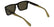CALVIN KLEIN JEANS 25617S 242 - Brown / Torto Rectangle Sunglasses for Men