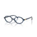 MIU MIU 01XV 08Q1O1 - Blue / Navy Oval Eyeglasses for Women
