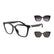 EMPORIO ARMANI 4254U+CLIP - 50171W