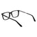 CALVIN KLEIN 25517 001 - Black Rectangle Eyeglasses for Men