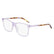 DKNY 5067 520 - Transparent Rectangle Eyeglasses for Women