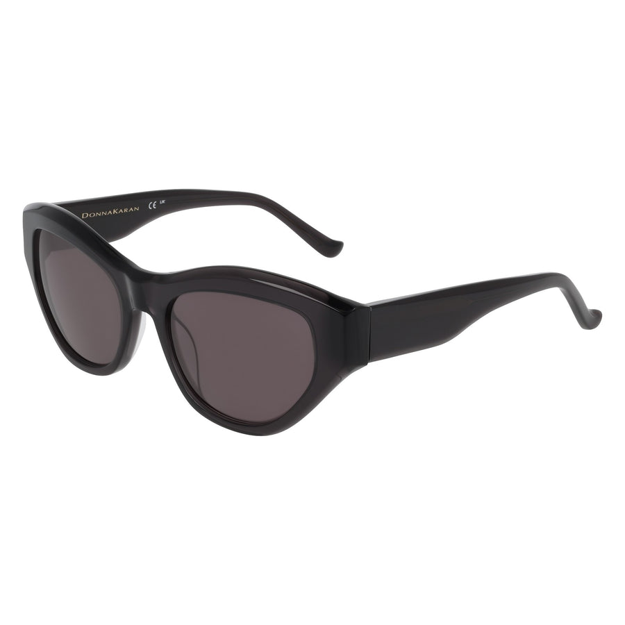DONNA KARAN 517S 001 - Black Cateye Sunglasses for Women