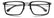 CARRERA CARRERA 8935 807 - Black Rectangle Eyeglasses for Men