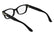 CALVIN KLEIN 25541 001 - Black Cateye Eyeglasses for Women