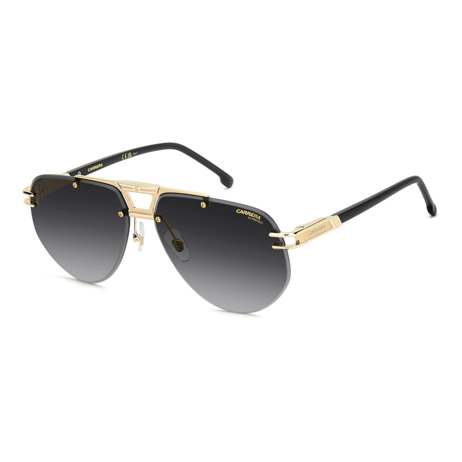 CARRERA CARRERA 1087/S RHL - Black Aviator Sunglasses for Men