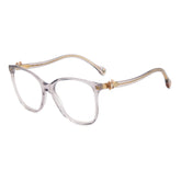 CAROLINA HERRERA HER 0396 KB7 - Grey Square Eyeglasses for Women